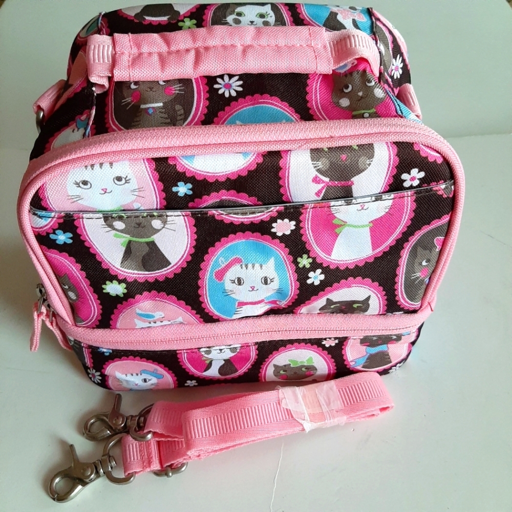 NEW Potery Barn Double Layer Lunch Bag